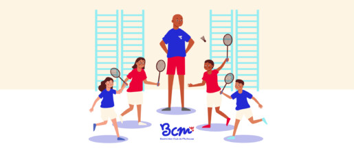 entrainement jeunes bad BCM