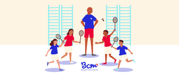 entrainement jeunes bad BCM